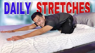 6 Essential Bed Stretches to Do Everyday for Seniors [upl. by Hardan]