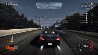 NFS Hot Pursuit Remastered Arms Race Bmw Z4 [upl. by Eednac489]