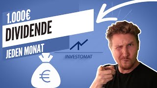 1000€ Dividende jeden Monat  Dividendenportfolio Aufbau für Anfänger  Finanzielle Freiheit [upl. by Edmunda551]