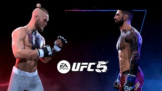 UFC 5  BROKEN LIGAMENTS  Conor McGregor Vs Ilia Topuria FULL FIGHT GAMEPLAY PS5 [upl. by Kahle]