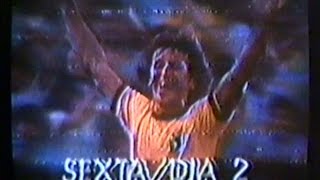 Intervalo Os TrapalhõesFantástico  TV Globo Bauru 27061982 [upl. by Tama]