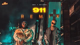 Sech Jhay Cortez  911 REMIX Video Oficial [upl. by Sherrie]