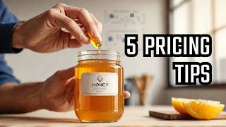 Boost Sales Fast Try These 5 Honey Pricing Tricks [upl. by Atidnan959]