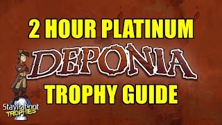 Deponia  Trophy Guide  2 Hour Platinum With Commentary [upl. by Volnak]