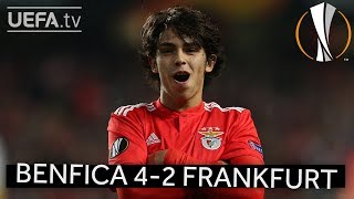 BENFICA 42 FRANKFURT UEL HIGHLIGHTS [upl. by Dez]