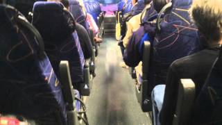 quotMEGABUS BOARDINGquot NYC  ALB [upl. by Oirtemed]