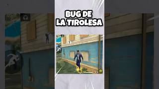 El bug de la tirolesa en free fire freefire freefireshorts garena videojuegos [upl. by Omura]