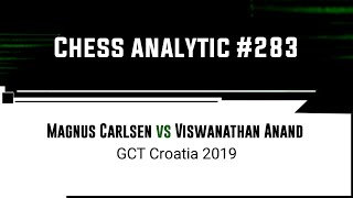 Magnus Carlsen vs Viswanathan Anand • GCT Croatia 2019 [upl. by Clynes765]