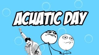 Acuatic day  PERREO EN LA PLAYA [upl. by Ainalem]