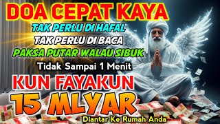 🔴 DOA CEPAT KAYA ‼️Doa Pembuka Rezeki Dari Segala Penjuru Doa nabi Sulaiman Zikir Pembuka Rezeki [upl. by Lahcar]