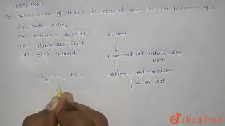 Chlorination of ethane is carried out in the presence of  12  ALKYL HALIDE  CHEMISTRY  MHTC [upl. by Evvie]