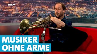 Hornist ohne Arme Felix Klieser spielt Horn auf Weltklasseniveau [upl. by Vinn]