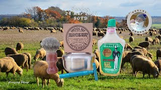 SOTD s299  Mitchell’s Wool Fat 2024  DSC “FleshampBlood” 2348 Boti Pure Badger  Karve Bison [upl. by Llig63]