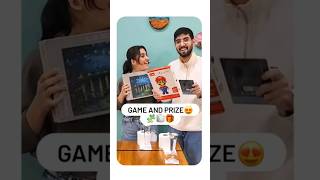 GAME AND PRIZE🧩🧻🎁😍couple gaming games funny familygamenight prize gameboard puzzle [upl. by Nellahs]