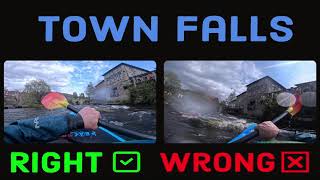 Town falls Llangollen kayaking [upl. by Royce946]