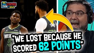 Karl AnthonyTowns Scores 62 in quotDisgustingquot Performance  Dan Le Batard Show with Stugotz [upl. by Lewan]