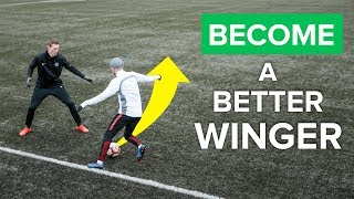 HOW TO BE A BETTER WINGER  Improve your football skills right away [upl. by Crysta367]