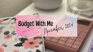 WEEKLY EXPENSESTracking Week 1 and 2 of November November 2024 Budget [upl. by Bolme]