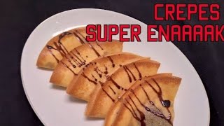 Cara membuat crepes SUPER gampang [upl. by Wren887]