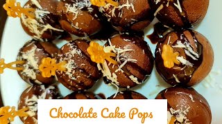 Chocolate Cake Pops recipe  10 min chocolate dessert recipe  How to make Chocolate Cake Pops [upl. by Auhesoj]