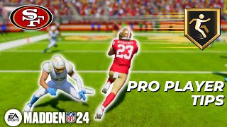 HOW TO JUKE LIKE A PRO IN MADDEN 24 BEST BALL CARRIER MOVES [upl. by Constant]