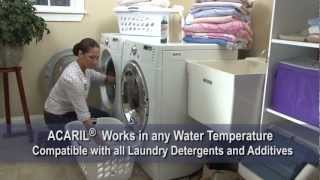 How to Use ACARIL® Laundry Additive [upl. by Eecyaj]