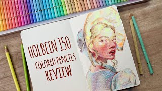 Holbein artists colored pencils review  The Holbein Series [upl. by Demetrius]