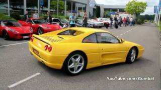 Ferrari F355 GTS accelerating  sound 1080p HD [upl. by Micah459]