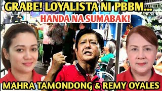 HANDA NA SUMABAK MAHRA TAMONDONG AT REMY OYALES PARA SA TUNAY NA PAGBABAGO NG MAYNILA [upl. by Otsirave]