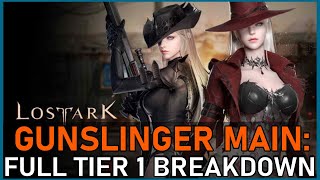 Lost Ark Gunslinger PvE Guide Leveling Build Chaos Build Raid Build Engravings Combat Stats [upl. by Harwill]