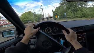 Mercedes 500E POV Test Drive [upl. by Nicki]