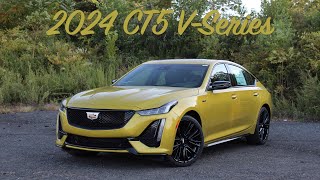 2024 Cadillac CT5 VSeries  POV Test Drive amp Full Features Review [upl. by Gloria]