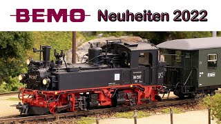 Bemo Neuheiten 2022  Modellbahn Spur H0m H0e und 0m [upl. by Llertniuq]