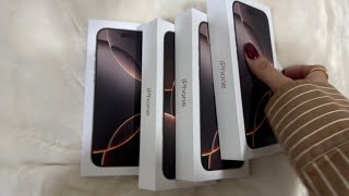 Gifting my best friends iPhone 16 Pro Max 😁 [upl. by Pavla]