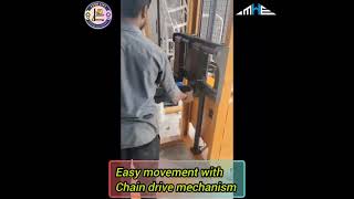 Semi electric stacker industrialmaterialhandlinglift [upl. by Celeste204]