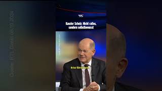 Kanzler Scholz super selbstbewusst  heuteshow shorts [upl. by Attela]