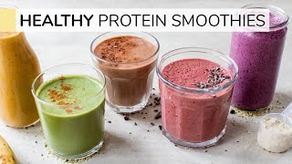 5 HEALTHY SMOOTHIES  recipes for wellness and weight loss [upl. by Oloapnaig]