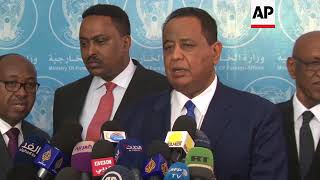 Sudan FM meets Ethiopia FM amid countries strained relations with Egypt [upl. by Rika]