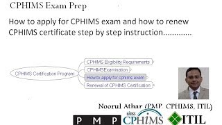 How to apply for the CPHIMS exam step by step instruction [upl. by Irelav898]