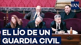 El lío del Guardia Civil en el juicio al procés [upl. by Ottinger]