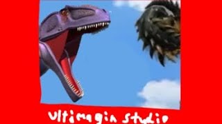 Prehistoric Battle Giganotosaurus VS Polacanthus [upl. by Wilber]