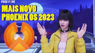 NOVO PHOENIX OS V3 U2 instalação 2023💻PnixOs e método de instalação Free fire da nova atualização [upl. by Anig]