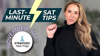 November SAT LastMinute Tips 2024 [upl. by Lurleen]