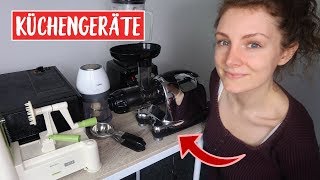 Nützliche Küchengeräte für eine gesunde Ernährung  Mixer Entsafter und Co [upl. by Etnoel]