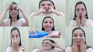 Do this coconut oil face massage for 5 min and look 10 year younger and glowing l Anti Aging massage [upl. by Robet]