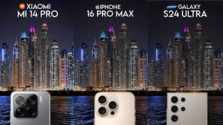 XIAOMI 15 Pro vs iPhone 16 Pro max vs Samsung Galaxy S24 Ultra Camera Test Comparison [upl. by Droffilc]