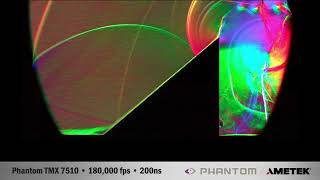 TMX Schlieren Shockwave Visualization [upl. by Idonah]