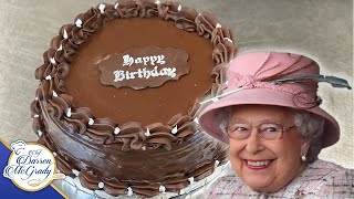 Former Royal Chef Shares The Queen’s Chocolate Birthday Cake Recipe [upl. by Ellek]