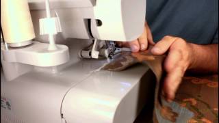 Singer Heavy Duty Serger Sewing Canvas and Knits [upl. by Vassar948]