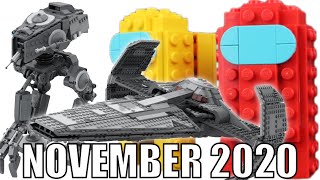 LEGO AMONG US LEGO Star Wars MOTORIZED ATTE  BEST LEGO MOCS NOVEMBER 2020 [upl. by Anival959]